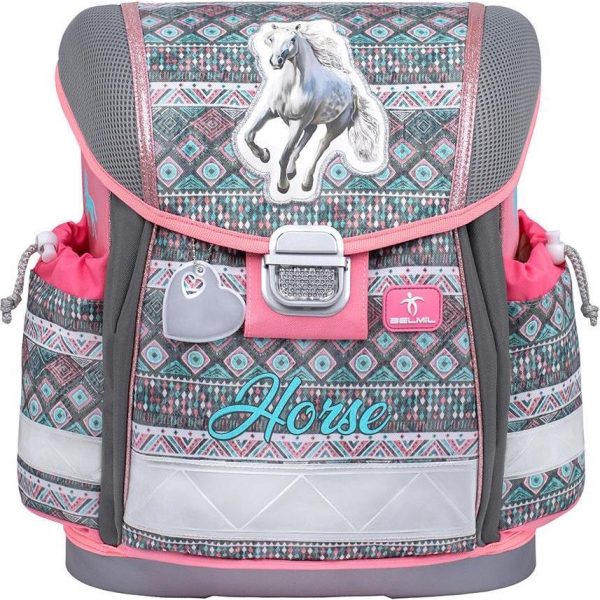 Torba školska Belmil classy horse aruba Blue, 403-13/AG/9 - Slika 3