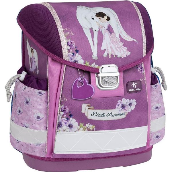 Torba školska Belmil classy little princess Purple, 403-13/AG/45
