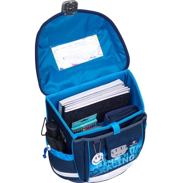 Torba školska Belmil classy racing blue Neon, 403-13/AG/26 - Slika 4