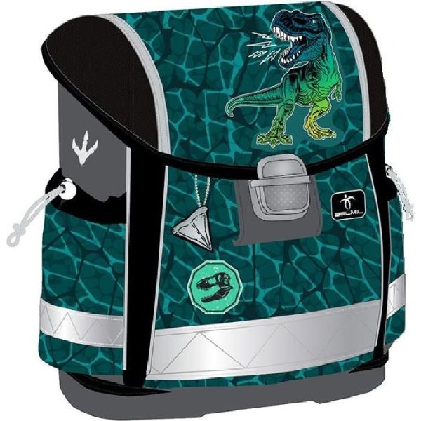 Torba školska Belmil classy t-rex green, 403-13/AG/50
