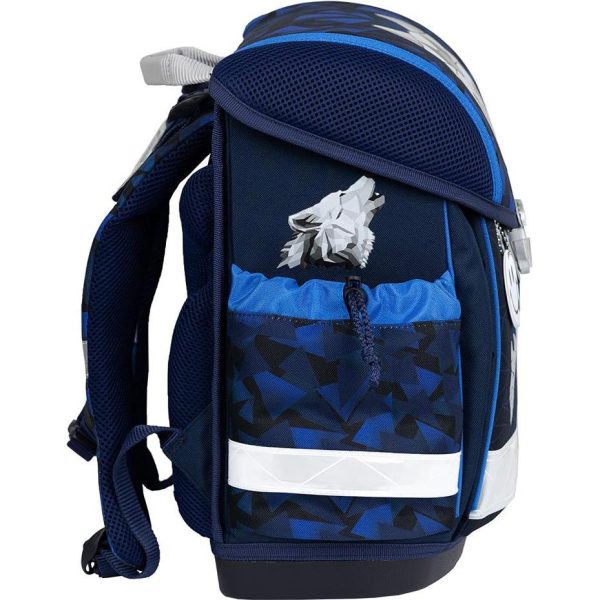 Torba školska Belmil classy wolf mosaic grey, 403-13/AG/56 - Slika 3