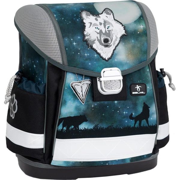 Torba školska Belmil classy wolves in the night, 403-13/AG/54