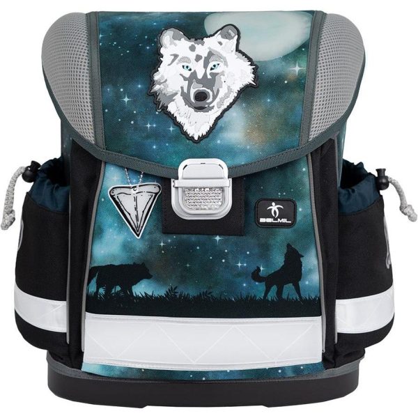Torba školska Belmil classy wolves in the night, 403-13/AG/54 - Slika 3