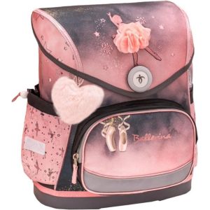 Torba školska Belmil compact ballerina black pink, 405-41/AG-3