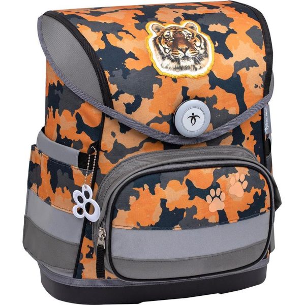 Torba školska Belmil compact orange camouflage, 405-41/AG-13