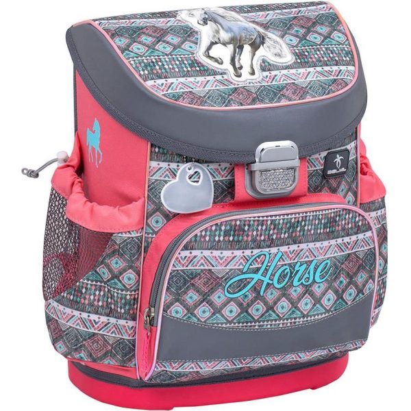 Torba školska Belmil mini-fit horse aruba blue, 405-33/AG/PC-8