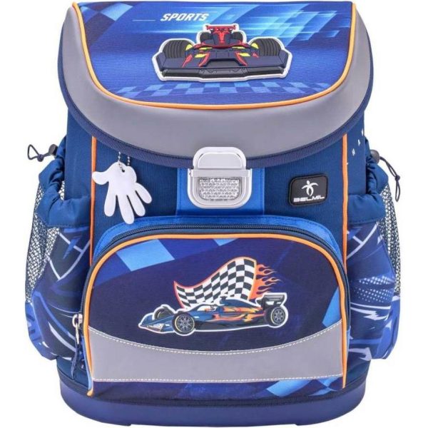 Torba školska Belmil mini-fit race car blue, 405-33/47 - Slika 4