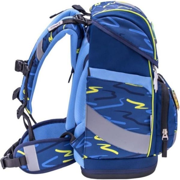 Torba školska Belmil smarty sketch lime green, 405-51/AG-14 - Slika 3