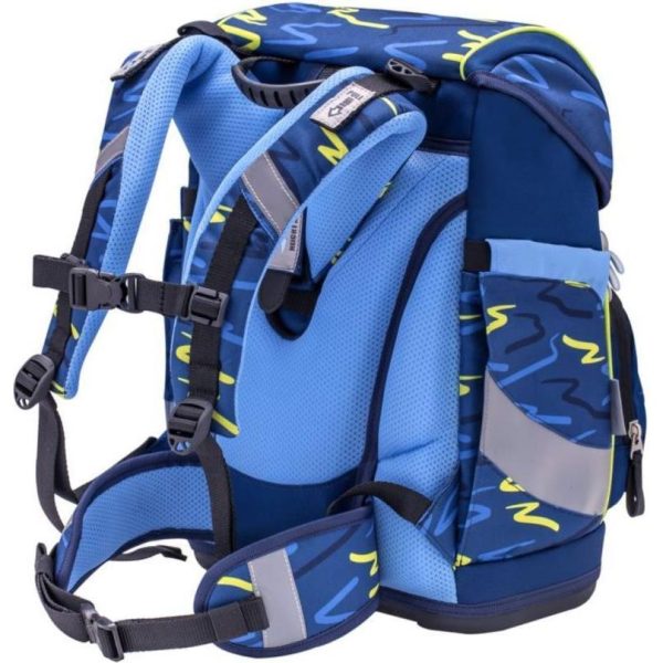 Torba školska Belmil smarty sketch lime green, 405-51/AG-14 - Slika 4
