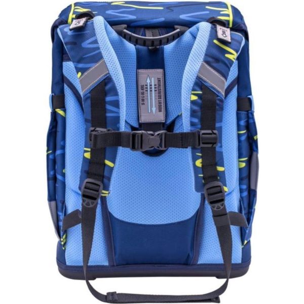 Torba školska Belmil smarty sketch lime green, 405-51/AG-14 - Slika 5