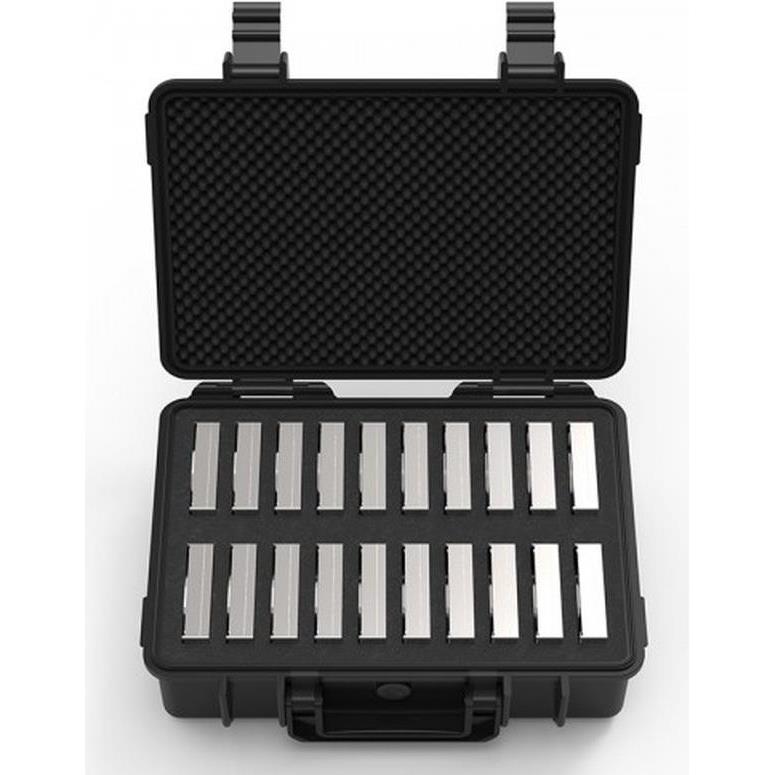 Orico 3.5" HDD zaštitni kofer za 20 diskova, otporan na vodu/šok, crni, ORICO-PSC-L20-BK - Slika 2