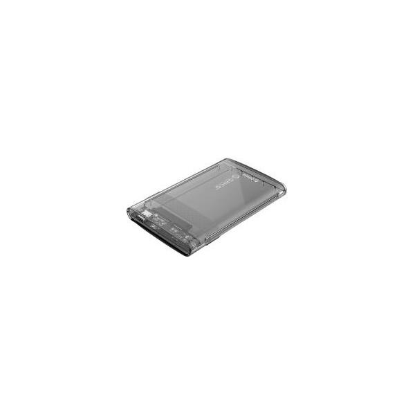Orico vanjsko kućište 2.5" SATA HDD/SSD, do 9.5 mm, tool free, USB3.1 Gen2 Type-C, prozirno kućište, ORICO-2139C3-G2-CR-EP
