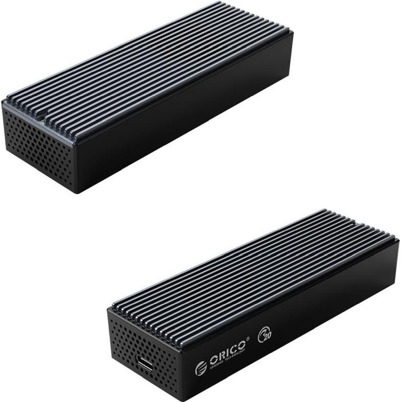 Orico vanjsko mini kućište NVMe M.2 SSD, USB 3.2 Type-C, 20Gbps, crno, ORICO-M2PVC3-G20-BK-BP - Slika 2