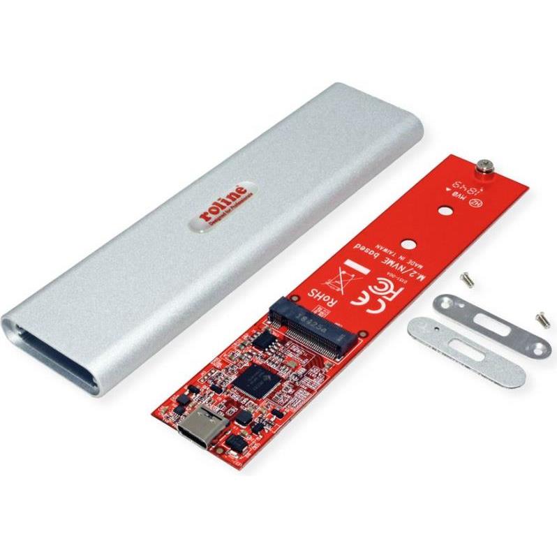 Roline vanjsko kućište za M.2 NVMe SSD, USB3.2 Gen2 (USB-C), 16.01.4146 - Slika 2