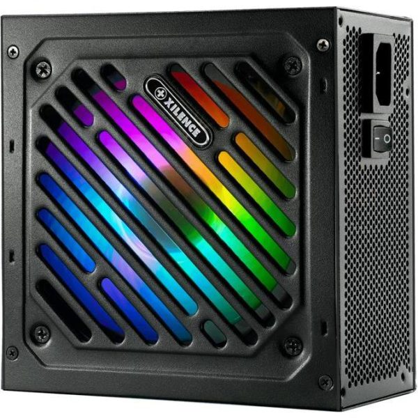 Xilence 750W Gaming, ATX 2.52v 80+ GOLD, aktivan PFC, 3×PCIe, 6×SATA, 20+4 pina, 120mm ARGB ventilator, crno, XN335 - Slika 2