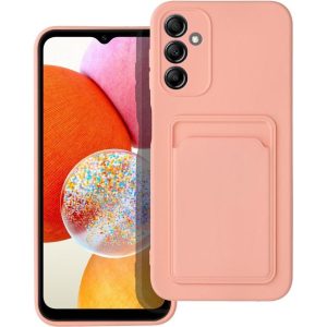 Maskica CARD Case for SAMSUNG A14 5G / A14 4G pink