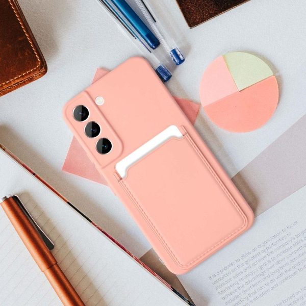 Maskica CARD Case for SAMSUNG A14 5G / A14 4G pink - Slika 2