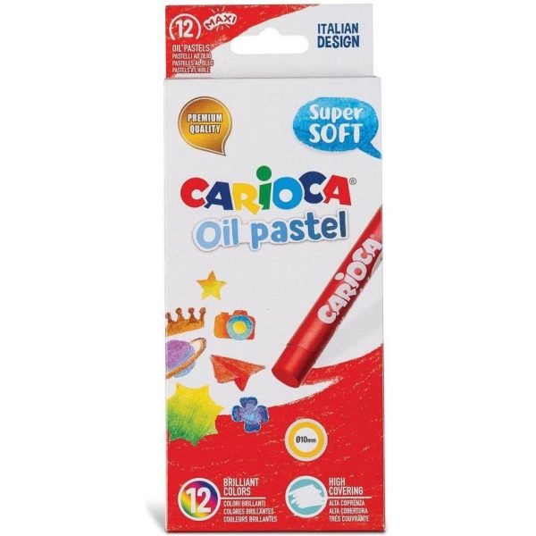 Pastele Carioca 12 kom u kartonskom pakiranju uljne 43277