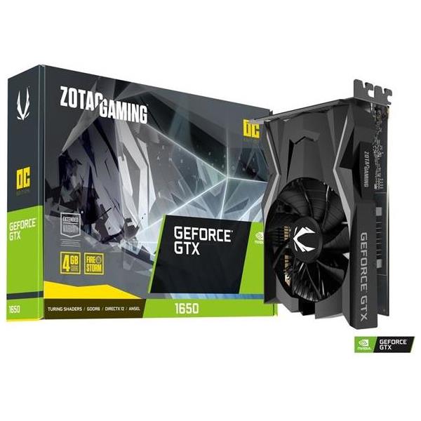VGA ZOT GF GTX1650 4GB GDDR6, ZT-T16520F-10L