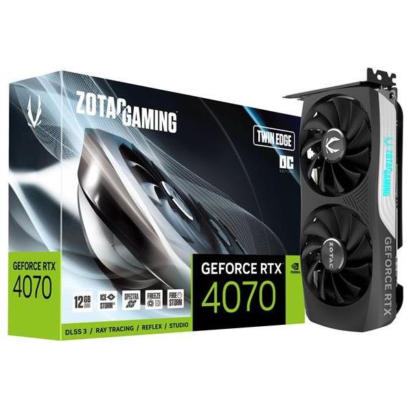VGA ZOT GF RTX4070 TWIN EDGE OC 12GB GDDR6X, ZT-D40700H-10M - Slika 2