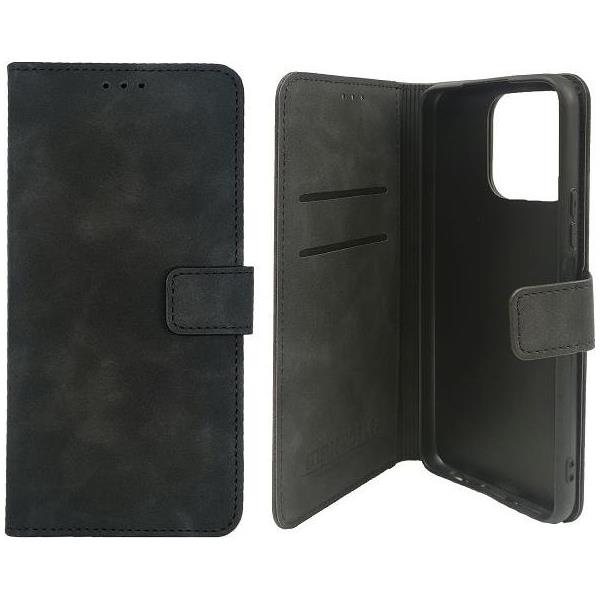MM BOOK TORBICA HONOR 70 LITE 5G WALLET SKIN-FEEL crna
