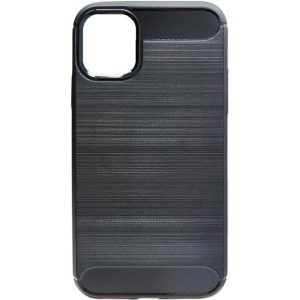 MM TPU IPHONE 11 6.1 CARBON FIBER crna