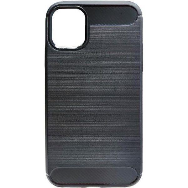MM TPU IPHONE 11 6.1 CARBON FIBER crna