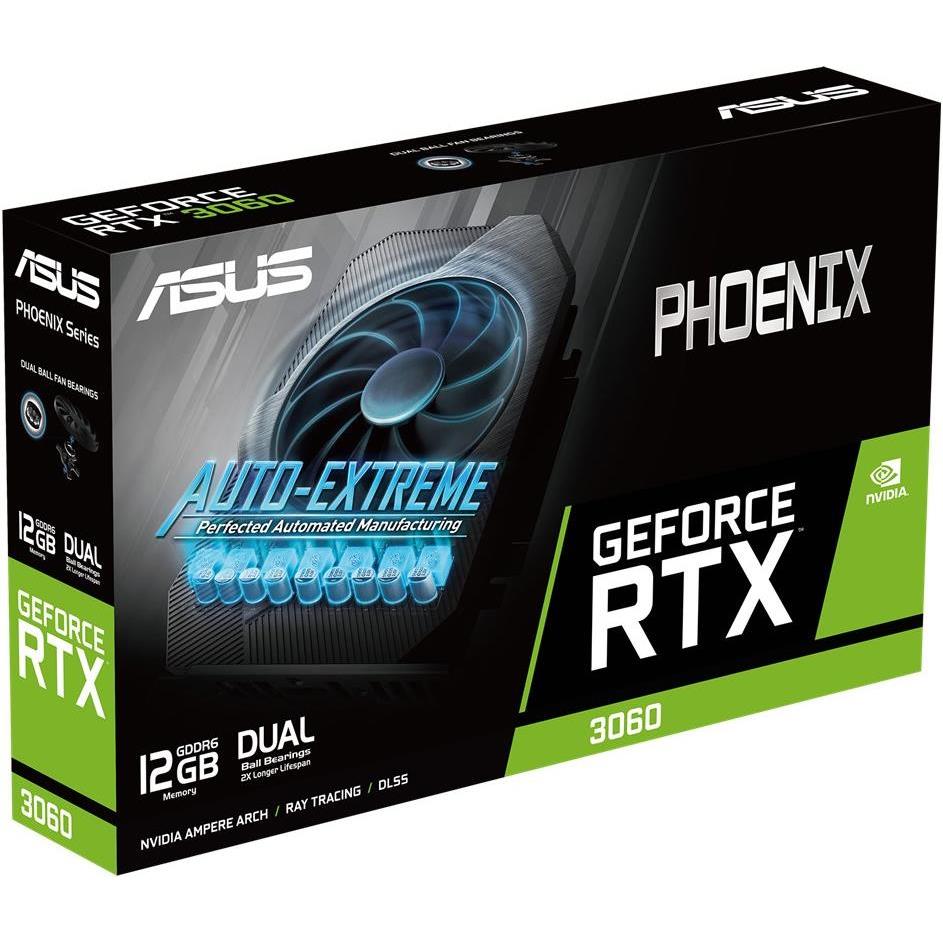 ASUS Phoenix GeForce RTX 3060 V2, PH-RTX3060-12G-V2