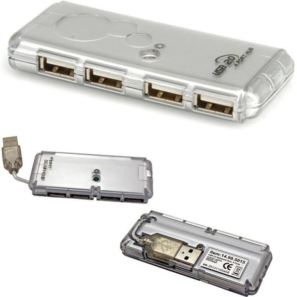 Roline VALUE Hub 4-porta USB2.0, 14.99.5015