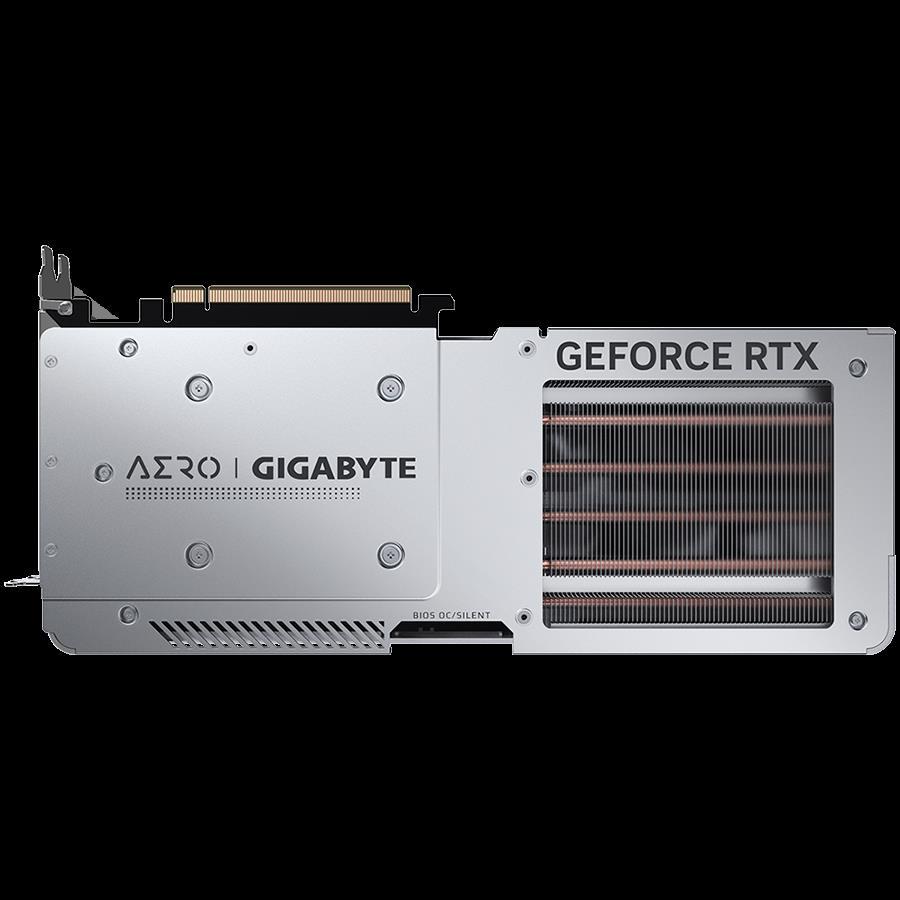 GIGABYTE Video Card NVIDIA GeForce RTX 4070 AERO OC 12GB, GDDR6X 12GB/192bit, PCI-E 4.0, 1x HDMI, 3x DP, Retail, GV-N4070AERO OC-12GD - Slika 3