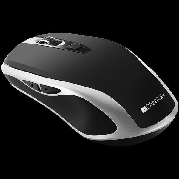 CANYON MW-19, 2.4GHz Wireless Rechargeable Mouse with Pixart sensor, 6keys, Silent switch for right/left keys, Max. usage 50 hours for one time full charged, 300mAh Li-poly battery, CNS-CMSW19B_EU - Slika 4