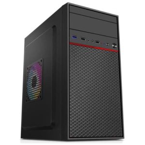 NaviaTec S170-10 Mini Tower mATX PC Case 2x USB2.0, 1x USB3.0, No PSU, S170-10