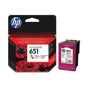 Tinta HP C2P11AE#BHK no.651 Ink advantage 5575/ MOBILE 202 tri-color, C2P11AE#BHK