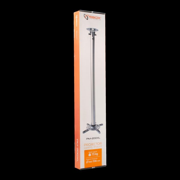 Stropni nosač projektora PM-200XL 15kg, do1,970m, PM-200XL