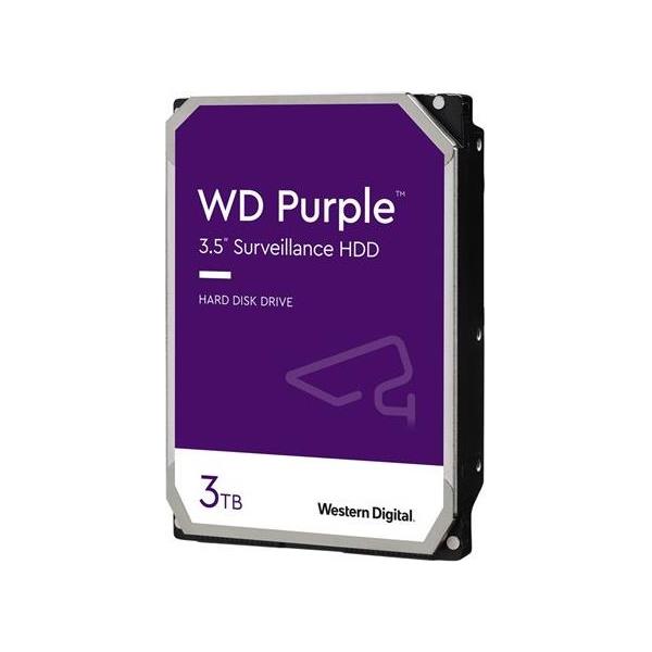 WD Purple 3TB SATA 3.5inch HDD, WD33PURZ