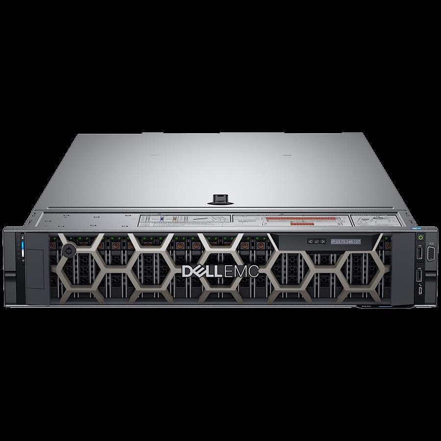 DELL EMC PowerEdge R550, 8x3.5", Intel XS 4310 (2.1G/12C/24T/10.4GT/s/18MB/Turbo/HT (120W)), 16GB RDIMM 3200MT/s, 480GB SSD SATA HP, PERC H355, iDRAC9 Enterprise, Dual RPS 800W, TPM 2.0 V3, BCM 5720 D