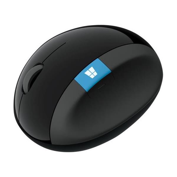 MS Sculpt Ergonomic Mouse Black, L6V-00005