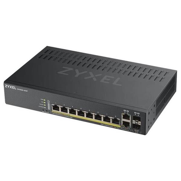 ZYXEL GS1920-8HPv2 10 Port SM Switch, GS1920-8HPV2-EU0101F