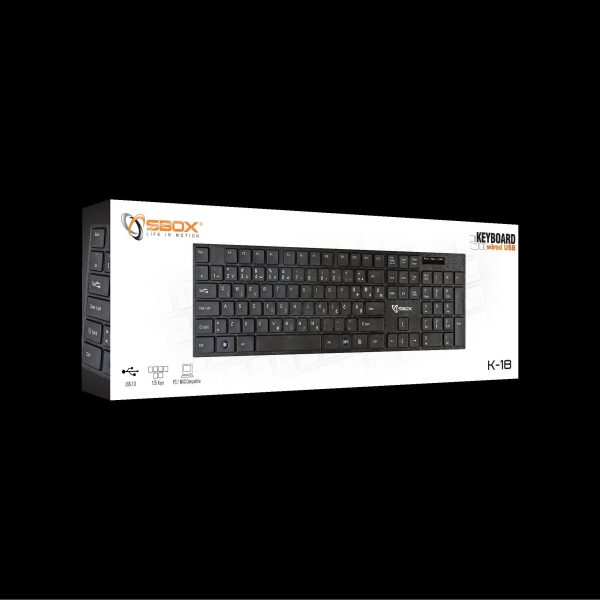 SBOX TIPKOVNICA K-18 / HR