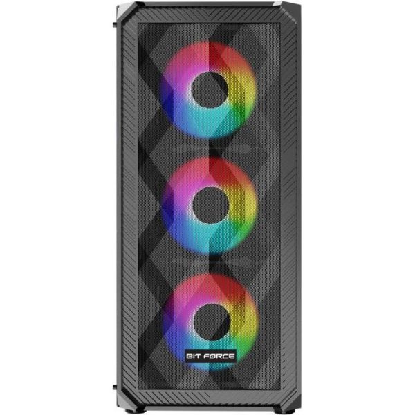 Bit Force PALADIN ARGB-4 Gaming Midi Tower ATX kućište bez napajanja, crno, 2911122 - Slika 2