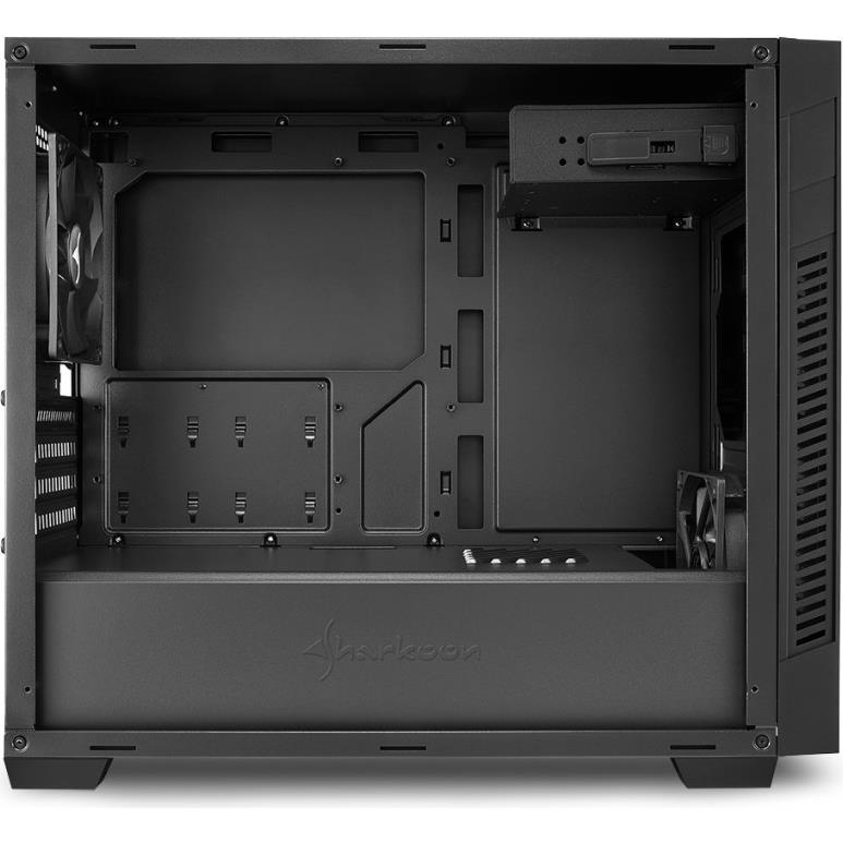 Sharkoon S1000 Micro-ATX kućište, bez napajanja, USB3.0, crno, 4044951013937 - Slika 2