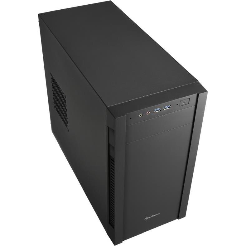 Sharkoon S1000 Micro-ATX kućište, bez napajanja, USB3.0, crno, 4044951013937 - Slika 4