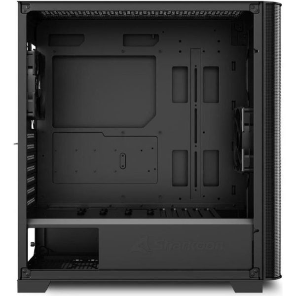 Sharkoon M30 Midi-Tower ATX kućište, bez napajanja, prednji/stražnji ventilator 2×120mm crno, 4044951037933 - Slika 5