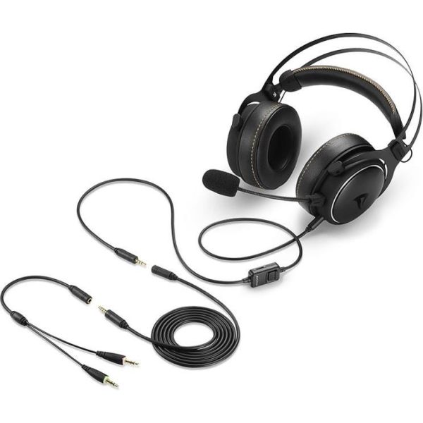 Sharkoon Skiller SGH50 Premium stereo igraće slušalice sa mikrofonom (PC/PS4/PS5/XBOX), 4044951032105 - Slika 2