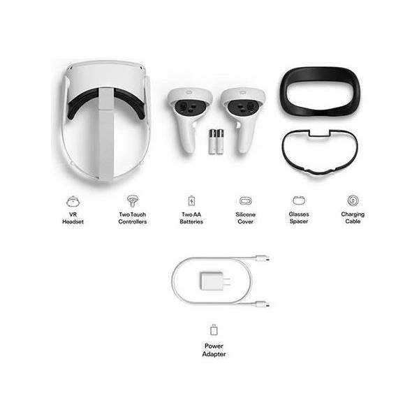Meta Quest 2 (Virtual Reality Glasses) - 256 GB - Slika 3