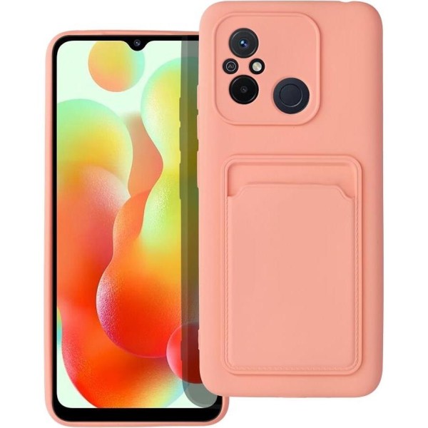 Maskica CARD CASE do XIAOMI Redmi 12C roza, 279293