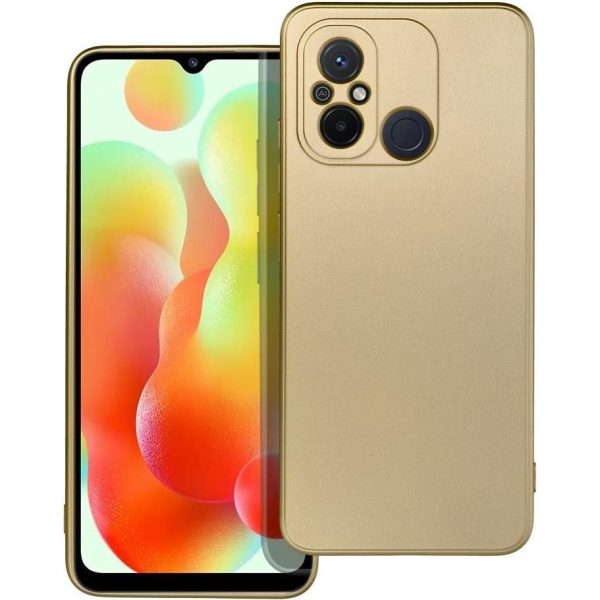 Maskica METALLIC Case for XIAOMI Redmi 12C gold, 279921