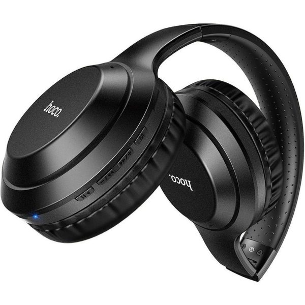 Slušalice HOCO headphones bluetooth FUN move W30 black, 238203 - Slika 2
