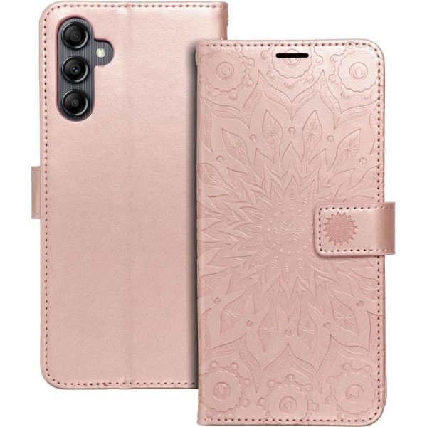 Torbica MEZZO Book case for SAMSUNG A14 4G / A14 5G mandala rose gold, 278224