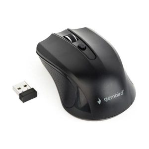 Gembird Wireless optical mouse, black, MUSW-4B-04